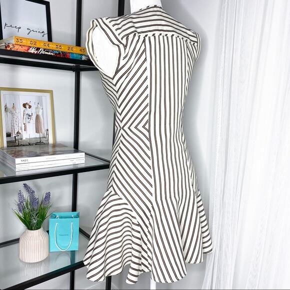 Veronica Beard Pop Fit And Flare Zip Up Mini Dress Women’s 0 - Picture 6 of 12